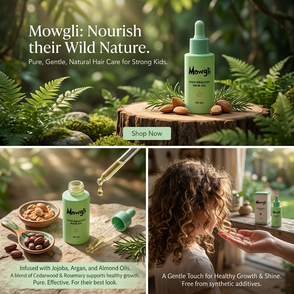 Mowgli Healthy Hair Oil