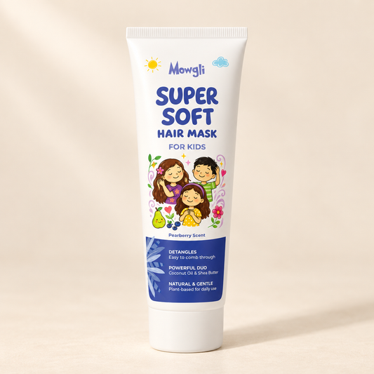 Mowgli Super Soft Hair Mask – Haarmasker voor Kinderen – 190 ml – vooraanzicht