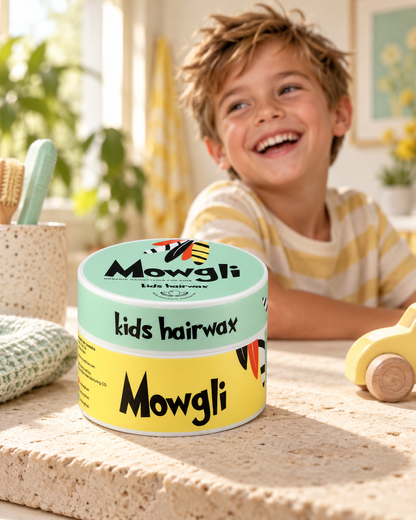 Mowgli Haarwax voor Kinderen – verzorgingsmoment