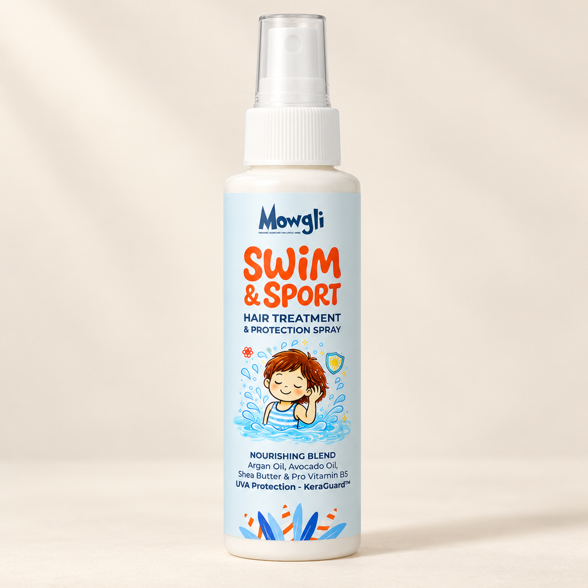 Mowgli Swim & Sport Protection Spray – Leave-in – 100 ml – vooraanzicht