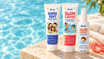 Mowgli Swim & Care Set – Driedelige Verzorgingsbundel – sfeerbeeld